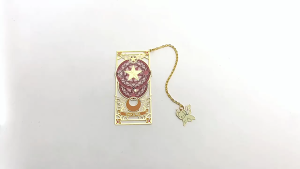 จัดส่งใน24ซม.ที่คั่นหนังสือโลหะ สไตล์วินเทจ สวยหรู ลายการ์ตูนอนิเมะ สําหรับนักเรียน อุปกรณ์เครื่องเขียน