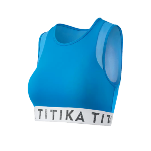 เสื้อกั๊กออกกำลังกายสำหรับผู้หญิง TITIKA ระบายอากาศได้ดี ทรง U รองรับแรงกระแทกสูง ระบายเหงื่อได้ดี แห้งเร็ว ฤดูร้อน 2019