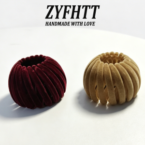 2Pcs ZYFHTT Bird Nest Shaped Hair clip Claw for Women Simple Lazy Ponytail clip Braider Tool Fashion Girl Hair Accessories