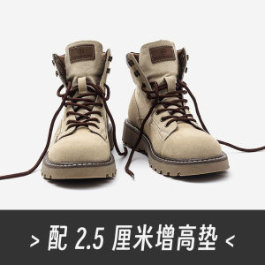 Giày Bốt Martin Nam Đế Dày Lót Lông Cừu Cao Cổ Điển Phong Cách Anh Quốc Ngoài Trời Giày Bốt Ngắn Làm Việc Ấm Áp