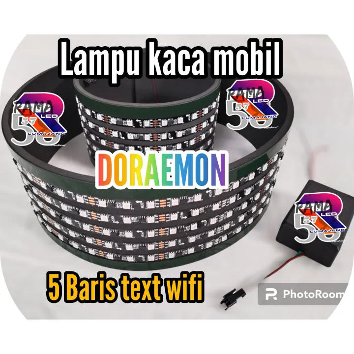 Strobo%20TEXT%205%20baris%20DORAEMON%20-%20Image%202