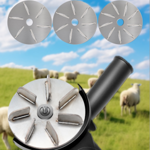 Mata Pisau Pengganti Cakram Penghilang Bulu Mesin Pemoles Untuk Pembersihan Bulu Ternak Sapi Dan Kambing