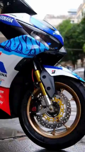 ฝาครอบโช๊คหน้าพร้อมฝาคาลิปเปอร์ Yamaha Aerox 155 Nvx155