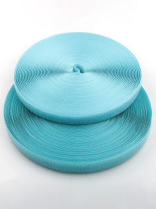 2cm Robin Egg Blue Self-Adhesive Hook and Loop Tape Nylon Sticky Back Fastener Strips for DIY Sewing Garments Bags Crafts