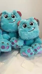 Bandai | 2026 Hot Sitting Monsters University Plush Toys Baby Sulley Sullivan Stuffed Animals Soft Kids Doll Childrens Gifts