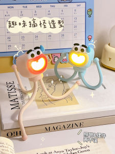 Creative Mini Octopus Night Light Desktop Decorative Sleep Bedroom Lamp Atmosphere Lamp USB Digital Accessories Viaback G18400