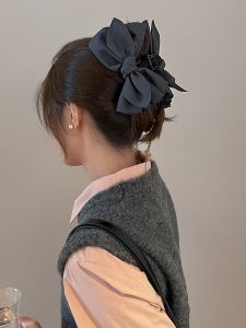 Kẹp Tóc Hình Con Bướm Hàn Quốc Cho Phụ Nữ Kẹp Tóc Vải Mùa Thu Đông Kẹp Tóc Cá Mập Lớn Phụ Kiện Tóc Phụ Kiện Tóc Thời Trang