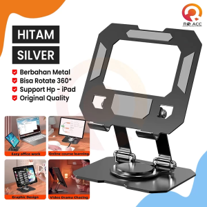 [RO ACC] NANVAN NVN-PH7 PHONE HOLDER HP FOR SMARTPHONE / IPAD / TABLET BAHAN BESI METAL