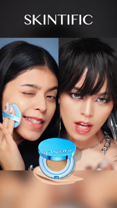 Skintific Perfect Stay Velvet Matte Cushion 11ml - Oily Skin Long Lasting Matte Finish - Virgo Shoop