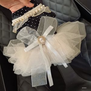 Bubble Rice Sauce Pet Clothes Prince Dress for Dogs and Cats Perfect for Teddy Wedding Dress and Malagi Princess Dress