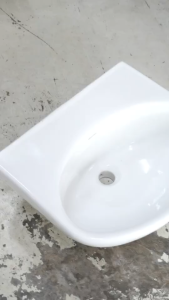Johnson Suisse Boston 500 Clinical Wall Hung Basin WBSABS220WW
