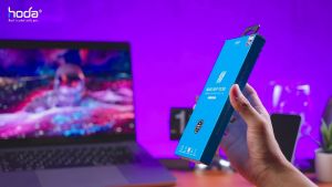 iPhone 16 / 15 [ Pro Max / Pro / Plus ] Hoda TÜV RPF20 Certified Blue Light Filter Tempered Glass ( Dust Free Helper Included )