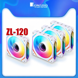 JONSBO | Quạt ZL-120 với nhiều màu sắc quay xuôi và ngược chiều