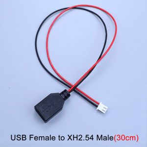1Piece USB Female Male to XH2.54 PH2.0 XH1.25 2Pin 4Pin Terminal Wire Power Cord USB Socket Extension Cable Touch Screen Cable