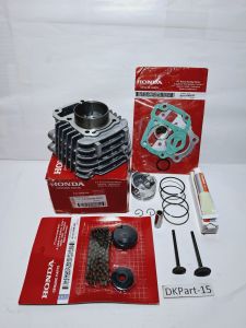 Blok seher Cylinder Komplit KWB isi piston kit Honda Revo AbsholutBlade 110 Karbu Original Lokal