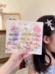 ENEN | Ocean Mermaid Theme Gentle Hair Clip Cute Accessory