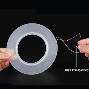 Salotape Adhesive Tape Double Sided Sticky Gel Traceless Washable/Pita Pelekat Dua Sisi Boleh Basuh