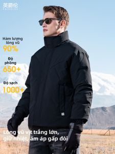 Enjeolon | Warming Stand Collar Down Jacket 90% Duck Down
