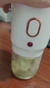 15 Oz Portable Blender Optional Double Cup(Big+Small)USB Rechargeable with 10-Blades Blender for Shakes and Smoothies Complementary FoodCrush IceStainless Steel BladesFor Outdoor and Travel