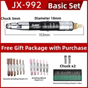 KINGXINJX | Adjustable Speed Air-driven Industrial Polishing Tool