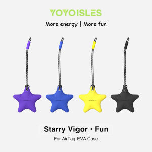 Dux Ducis | Anti-Loss Protection Case for Apple AirTag with Creative Star Pendant and Thickened Shockproof Design