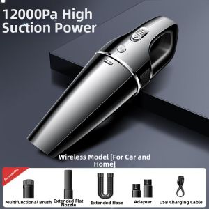 NPC | High Power Mini Wireless Charging Car Vacuum Cleaner