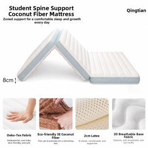 NUOMU | Orthopedic Foldable Coir Mattress for Students