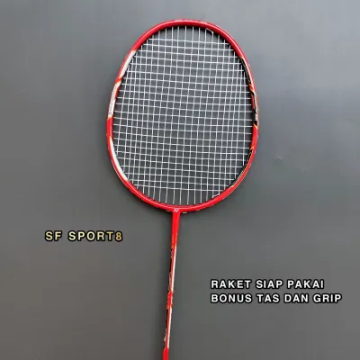 Raket Badminton Yonex Carbonex 25 SP Siap Pakai - Bahan Carbon Graphite - Kualitas Premium - Kuat dan Lentur - Sedia Terpasang Senar - Gratis Tas dan Grip - Packing Bamboo - Bisa COD Seluruh Indonesia