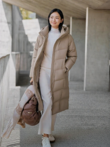 BOSIDENG | Warm and Slender Womens Down Coat 90% Feather