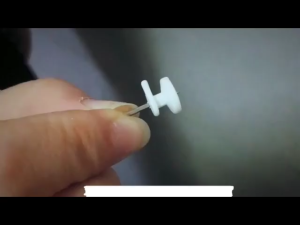 100Pcs Invisible Wall Mounted Nails Painting Frame Holder Photo Hanger Hooks Fba