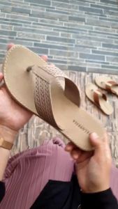 Sandal Jepit Wanita Bahan Webbing Premium Alas Karet Antli Licin - Naraya