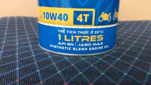 Dầu (nhớt) xe máy cao cấp ANGLOMOIL MOTO PRO 300 10W40 1L dùng cho các dòng xe số