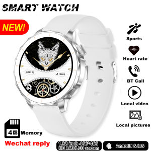 2025 New 4GB Large memory Smart Watch 466*466 HD AMOLED Local video IP68 Smartwatch Men Woman Wechat Reply For OPPO Watch X2mini