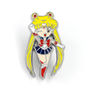 Classic Comic Sailor Moon Anime Lapel Pins Backpack Jeans Enamel Brooch Pin Women Fashion Jewelry Gifts Cartoon Badges
