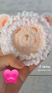 Lót ly Cừu bằng len 10cm | Froid handmade