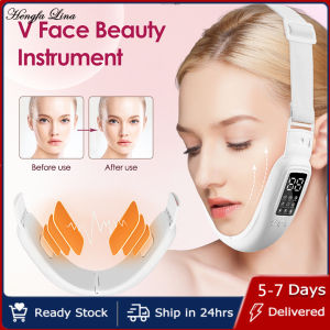 Hengfa Lina EMS v-Line Facial Lifting Device Hot Compress Face Slimming Machine Microcurrent Double Chin v-Face Shaped Cheek Belt Machine