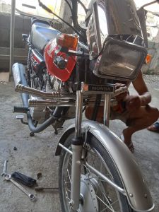 TMX 125/ 155 DOUBLE BAR CRASH GUARD PURE STAINLESS