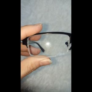 FREE KOTAK - Kacamata Lensa Plus Blueray Anti Radiasi Baca Jarak Dekat (+100 S.D +3.00) Gagang PER Pegas Frame Half Rim Semi Rimless Kacamata Rabun Dekat Baca Super Fokus Pria Wanita Dewasa Model Terbaru Korean Style Vintage