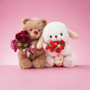 JOOKE | Gấu Bông Teddy Hoa Hồng Cho Đám Cưới