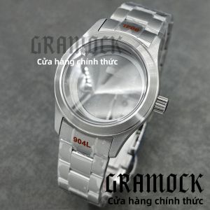 Vỏ Đồng Hồ Phi Công Bằng Thép Không Gỉ Đánh Bóng 36mm/39mm Với Kính Sapphire Tương Thích Với Máy NH34 NH35 NH36 ETA2824 PT5000 Miyota9015 Kèm Dây Đeo.