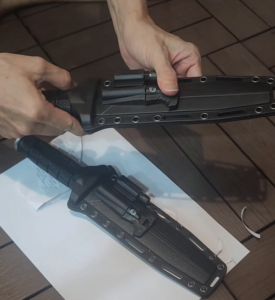 Cold Steel Survival Knife Kitchenware For Outdoor Camping Fishing Hiking Alat Memancing Portable Folding Knives Pisau Pilah Pisau Khemah