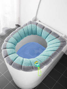 Thickened Toilet Seat Cushion All Season Universal Home Toilet Ring Seat Toilet Pad Soft Mat for Bathroom Household Cleaning Tools