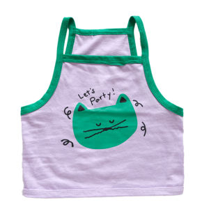 Ins Collar Summer Pet Dog Cute Thin Breathable Pure Cotton Vest West Highland Bichon Strap Top Pet Clothes Casual Style