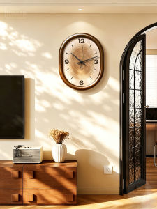 HAOJIUBUJIAN | Vintage Style Quiet Clock