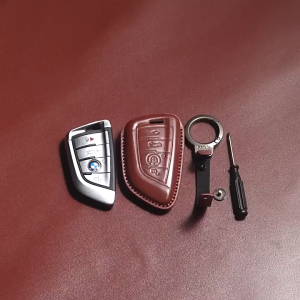 เคสกุญแจหนังแท้ ZEEKR ใช้สำหรับ Zeekr 001 007 009 zeekr x วัสดุ หนังแท้ ทนทาน ลดรอย ขีดข่วน ยึดหยุ่น