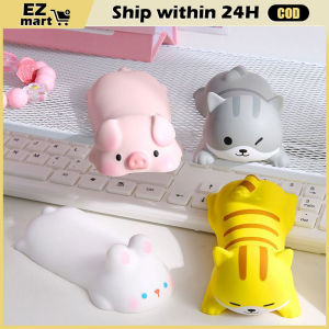 Wrist Rest Pad Comfortable Cute Wrist Pad For Mouse Keyboard Anti-slip Cartoon Soft Wristband Office Decompression Pad Ergonomic Comfortable Mouse Mat