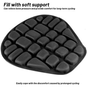 3D Seat Motorcycle Seat Cushion Anti Slip Motorbike Comfort Sunscreen Gel Seat Cushion Motorcycle Accessories