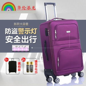 Large Oxford Cloth Luggage Bag with Universal Wheels for Travel Check-In Student Suitcase Password Lock High Capacity