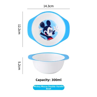 Disney | Flower-shaped Large Deep Bowl Safe Unbreakable Melamine Resin