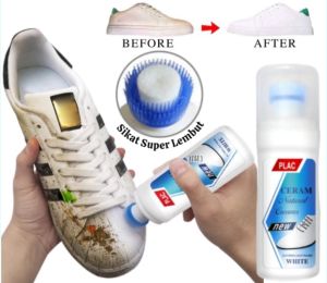 MYX Store Krim pembersih sepatu Cairan pemutih Sepatu cleaner shoes whitening penghilang noda tas putih serbaguna